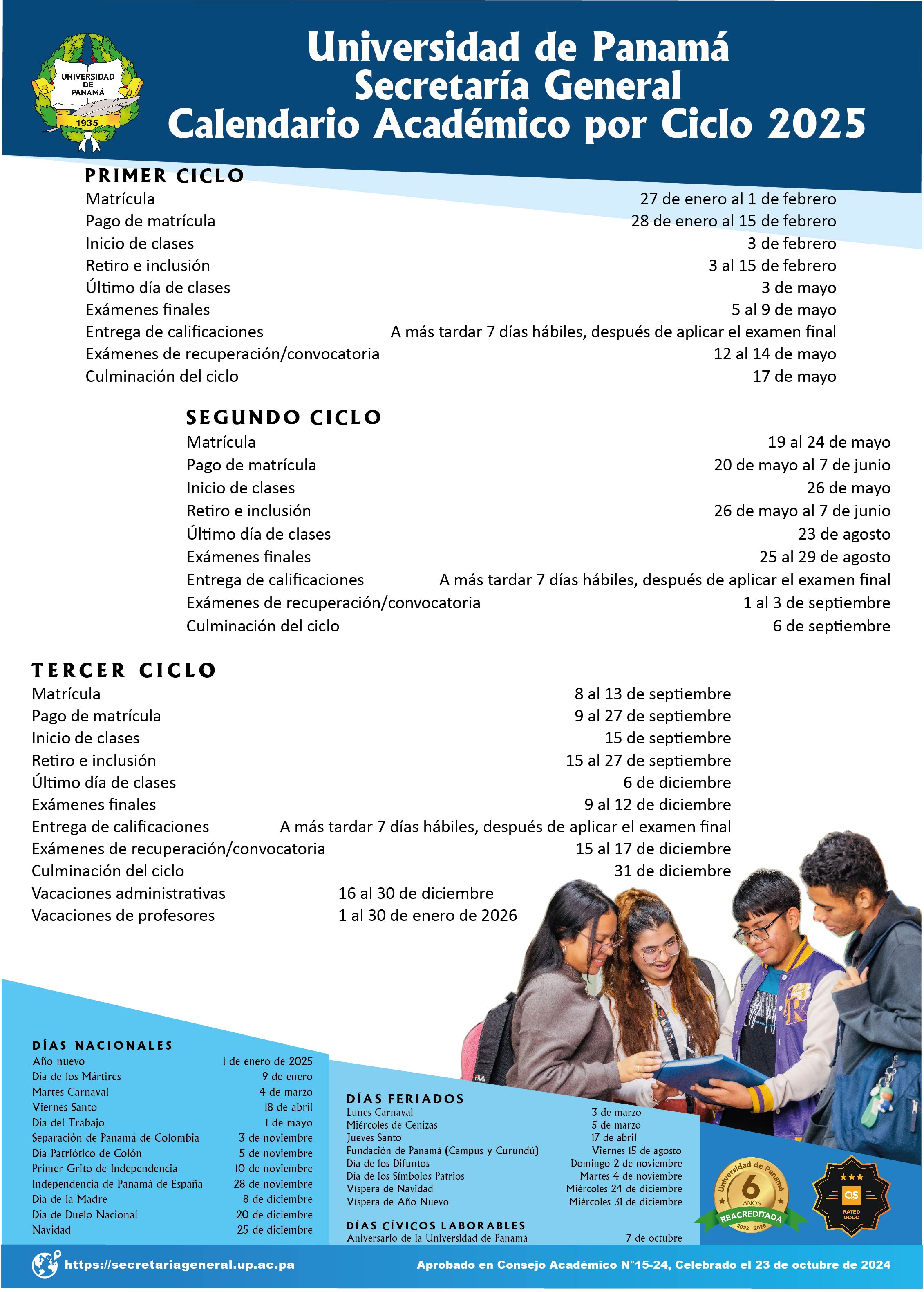 Calendario escolar 2025 en panama 6